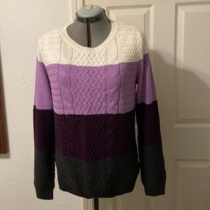 Croft & Barrow Misses Sweater, Size L